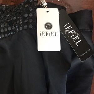 iELiEL size medium black sequin ladies pants